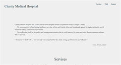 Desktop Screenshot of charitymedicalhospital.com